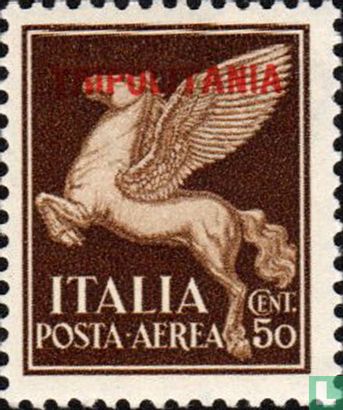 Pegasus airmail (overprint)