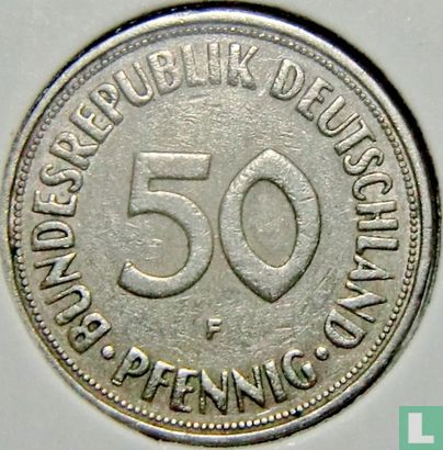 Duitsland 50 pfennig 1966 (F) - Afbeelding 2