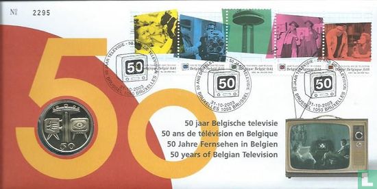Numisbrief 29 50 jaar Belgische Televisie