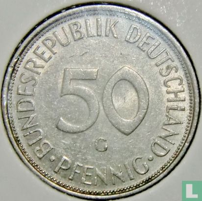 Deutschland 50 Pfennig 1973 (G) - Bild 2