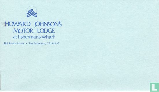 Howard Johnson's Motor Lodge Hotel briefpapier - Image 2