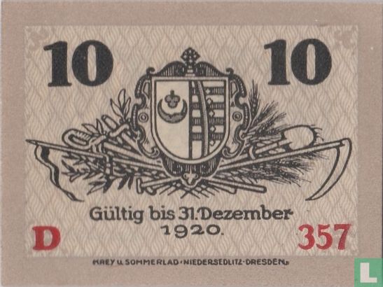 Kemberg Stadt 10 Pfennig 1918 - Image 2