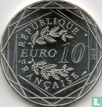 Frankrijk 10 euro 2015 "Asterix and equality 3" - Afbeelding 1
