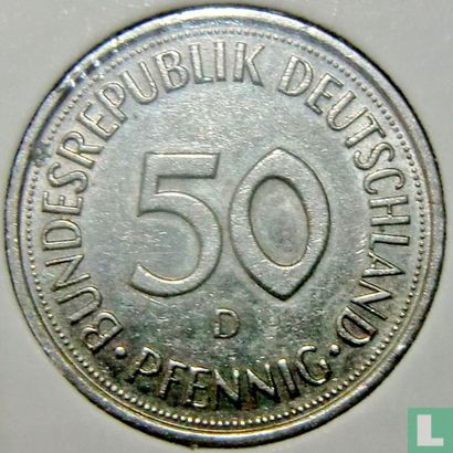 Deutschland 50 Pfennig 1992 (D) - Bild 2
