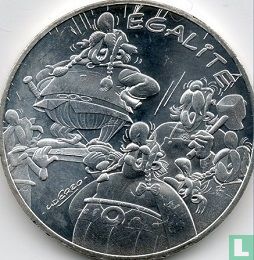 Frankrijk 10 euro 2015 "Asterix and equality 7" - Afbeelding 2