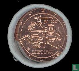 Lithuania 2 cent 2017 (roll) - Image 1