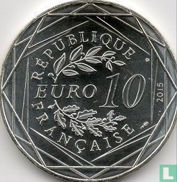 France 10 euro 2015 "Asterix and fraternity 4" - Image 1