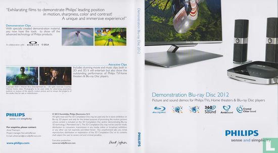Philips Demonstration Blu-ray Disc 2012 - Image 3