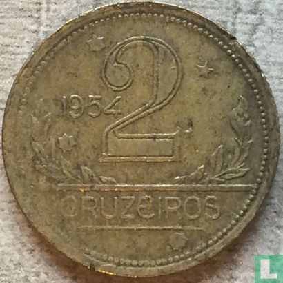 Brazilië 2 cruzeiros 1954 - Afbeelding 1
