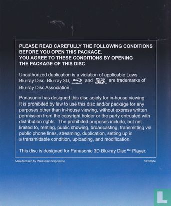 Panasonic Blu-ray 3D Demonstration Disc - Image 2