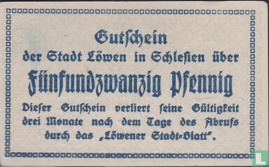 Löwen i S., Stadt 25 Pfennig 1920 - Afbeelding 2