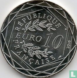 Frankreich 10 Euro 2016 "The Little Prince at the Christmas market" - Bild 1