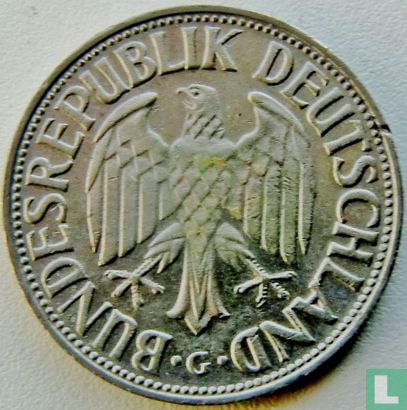 Duitsland 1 mark 1970 (G) - Afbeelding 2