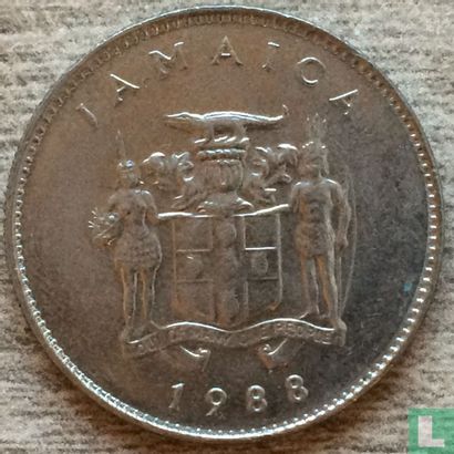 Jamaïque 10 cents 1988 - Image 1