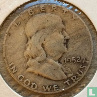 États-Unis ½ dollar 1952 (S) - Image 1