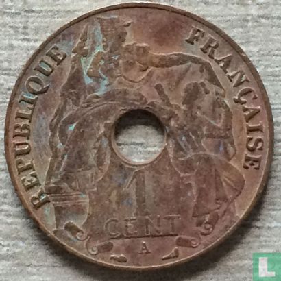 Frans Indochina 1 centime 1930 - Afbeelding 2