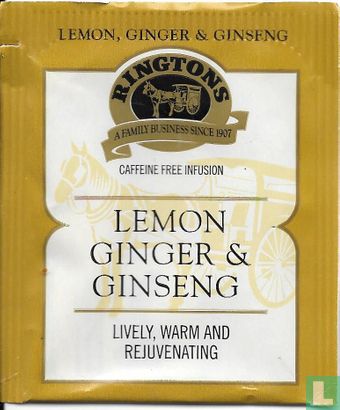 Lemon, Ginger & Ginseng  - Image 1