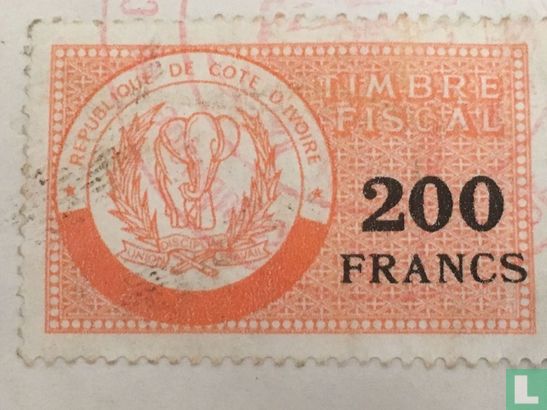 Cote d'Ivoire Eléphant (200 FCFA)