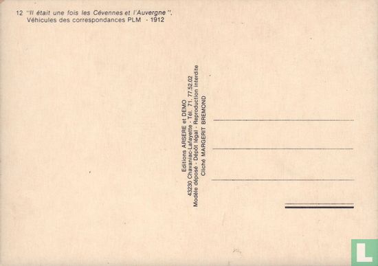 Véhicules des correspondances PLM - 1912 - Image 2