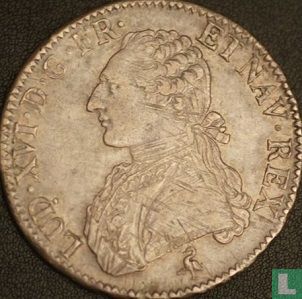 Frankrijk 1 écu 1783 (A) - Afbeelding 2