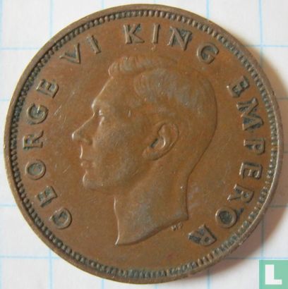 Nieuw-Zeeland ½ penny 1946 - Afbeelding 2