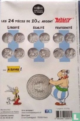 Frankrijk 10 euro 2015 (folder) "Asterix and fraternity 4" - Afbeelding 2