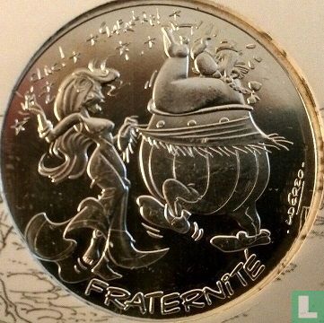 France 10 euro 2015 (folder) "Asterix and fraternity 4" - Image 3
