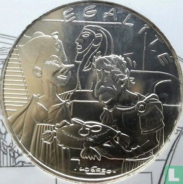 France 10 euro 2015 (folder) "Asterix and equality 5" - Image 3