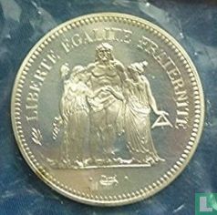 Frankreich 50 Franc 1980 (Piedfort - Silber) - Bild 2