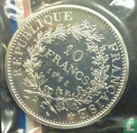 Frankrijk 10 francs 1965 (Piedfort - zilver) - Afbeelding 1
