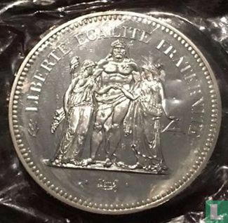 Frankreich 50 Franc 1979 (Piedfort - Silber) - Bild 2