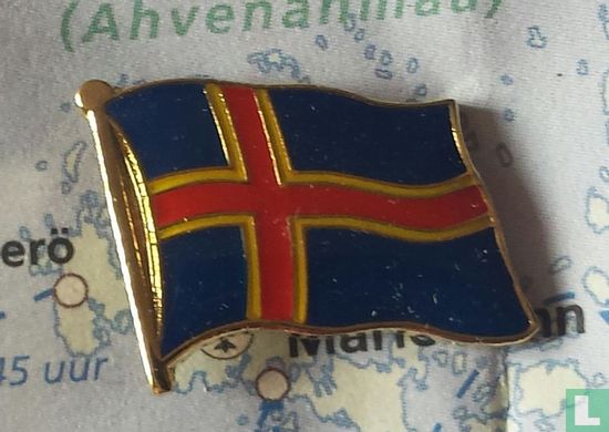 Vlag Åland Eilanden
