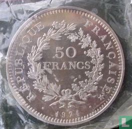 Frankreich 50 Franc 1974 (Piedfort - Silber) - Bild 1