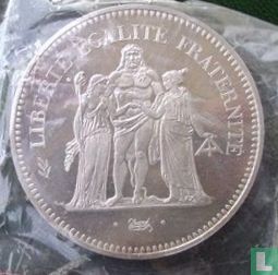 Frankreich 50 Franc 1974 (Piedfort - Silber) - Bild 2