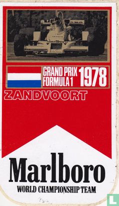 Grand Prix Formula 1 Zandvoort 1978