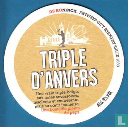 Triple d'Anvers - De Koninck (FR) 10,7 cm