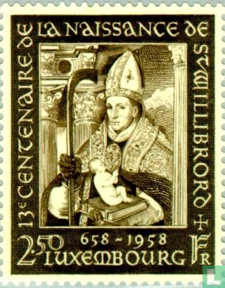 Bishop Willibrord with Child