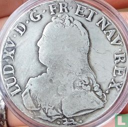 Frankrijk 1 écu 1736 (L) - Afbeelding 2