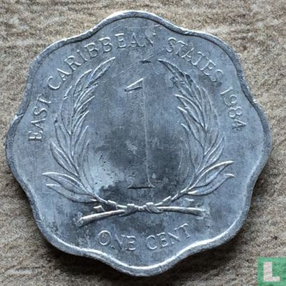Oost-Caribische Staten 1 cent 1984 - Afbeelding 1