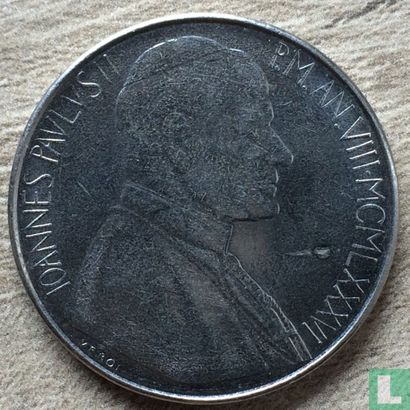 Vaticaan 100 lire 1986 - Afbeelding 1