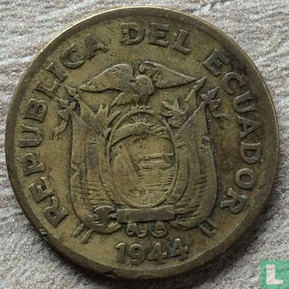Ecuador 20 centavos 1944 - Image 1