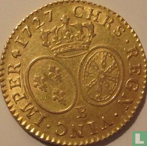 Frankrijk 1 louis d'or 1727 (B) - Afbeelding 1