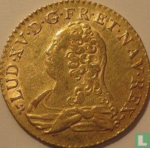 Frankrijk 1 louis d'or 1727 (B) - Afbeelding 2