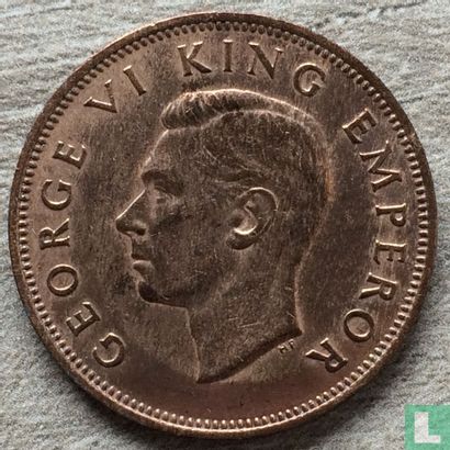 Nieuw-Zeeland ½ penny 1940 - Afbeelding 2
