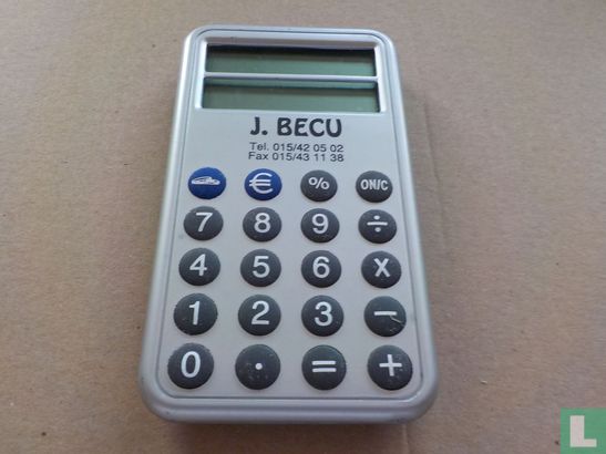 J. Becu - Euro Currency Converter (€) - Afbeelding 1