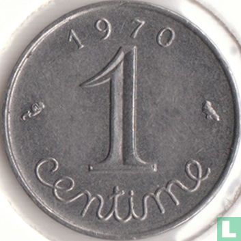Frankreich 1 Centime 1970 - Bild 1