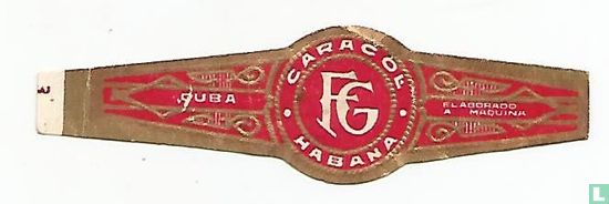 Caracol FG Habana - Cuba - elaborado a maquina - Afbeelding 1