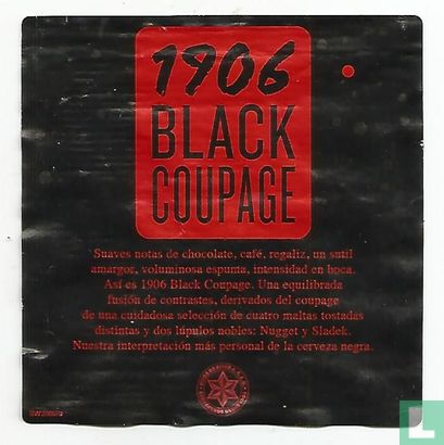 1906 Black Coupage - Afbeelding 1