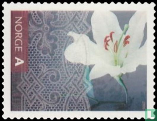 Greeting stamps - flower