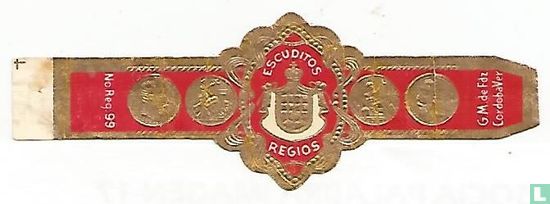 Escuditos Regios - Nº Reg 99 - GM. De Fdz. Cordoba Ver - Afbeelding 1